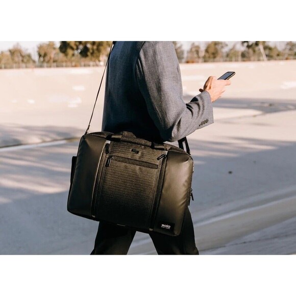 Solo New York Highpass Hybrid Briefcase Backpack NWT - Picture 2 of 13